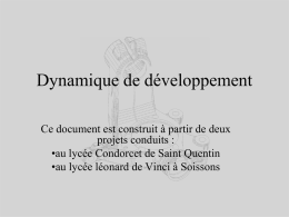 Dynamique de développement