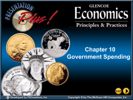 Chapter 10 Government Spending Splash Screen