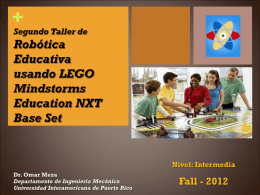 + Robótica Educativa usando LEGO