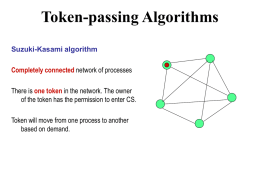 Token-passing Algorithms