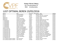 Optimal - Vlaamse Piétrain Fokkerij vzw