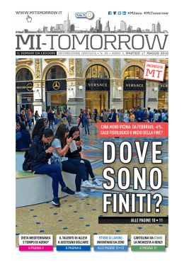 Mi-Tomorrow - 17 Maggio 2016