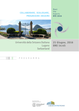 Programma PDF - Cardiocentro Ticino