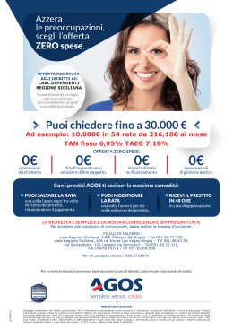 0€ 0€ 0€ 0 - Cral Dipendenti Regione Sicilia