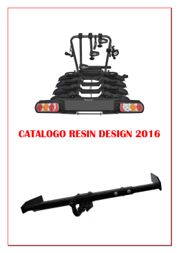 CATALOGO RESIN DESIGN 2016