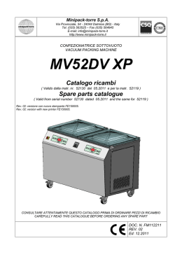 MV52DV XP - Minipack Help Center