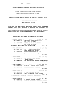 CE-AA Bollettino Trasferimenti