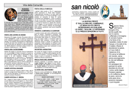 22 maggio 2016 - Parrocchia di S. Nicolo` di Mira