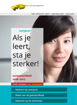 computer - Leerpunt Gent-Meetjesland