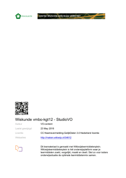 Wiskunde vmbo-kgt12 - StudioVO | PDF