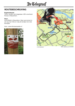 routebeschrijving