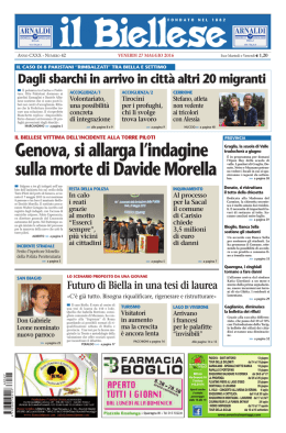 Genova, si allarga l`indagine sulla morte di Davide Morella