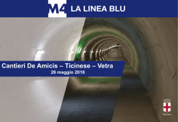 Diapositiva 1 - Metro 4 Milano
