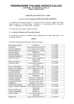 Leggi il comunicato in pdf