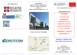 locandina - Periti Industriali Cuneo