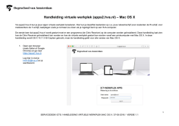 Handleiding virtuele werkplek (apps2.hva.nl) – Mac OS X