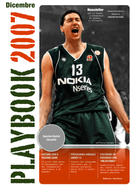Playbook 3 - Il Basket di Roberto Cecchini