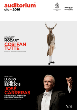 12 giugno 2016 - Auditorium Parco della Musica