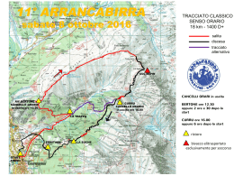 Percorso Arrancabirra 2016