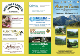 Montenars 19 giugno 2016 - Istituto Regionale per il Patrimonio
