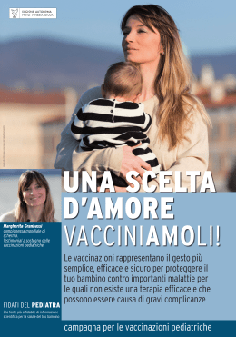Campagna per le vaccinazioni pediatriche