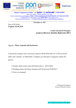 Circolare n°144 - Istituto Comprensivo Statale "Livio Bassi"
