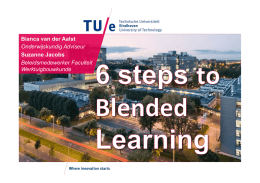 6-steps to Blended Learning