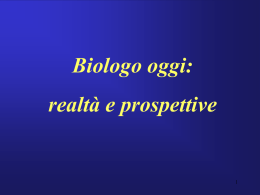 Biologo presentazione 2010