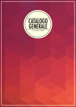 catalogo pdf - Casa Editrice Hilkia