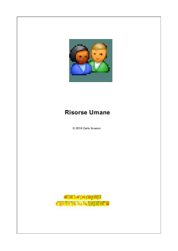 Risorse Umane - Scaroni Consulting Main Page