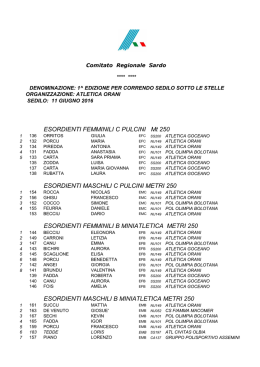 Leggi - FidalSardegna.it