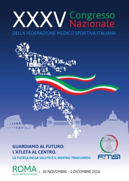 XXXV Congresso FMSI: programma - SIIA | Società Italiana dell