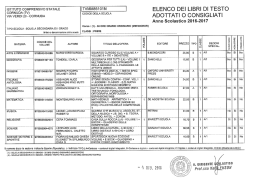 Libri di testo Secondaria Cornuda a.s. 2016-2017