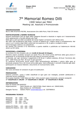 7° Memorial Romeo Dilli