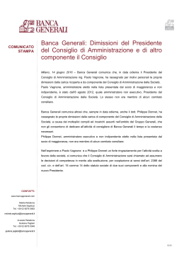 Scarica - Banca Generali.com