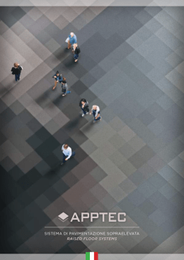 Catalogo 2016 - APPTEC – Pavimenti sopraelevati