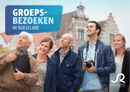 groeps- bezoeken - Toerisme Stad Roeselare
