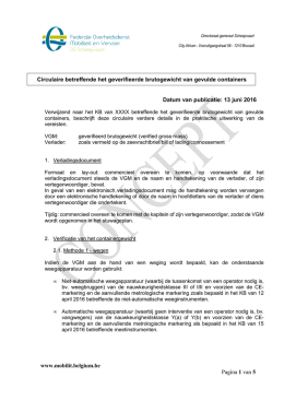 circulaire Belgische wetgeving VGM - ontwerp (PDF