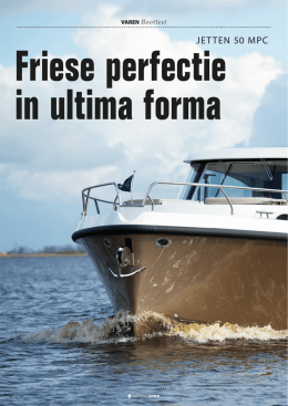 Jetten 50 MPC, Friese perfectie in ultima forma