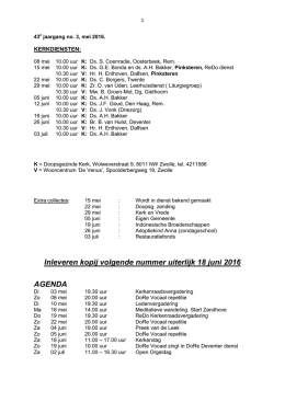 Lees meer - Doopsgezinde Gemeente Zwolle