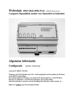 Webrelais IPIO-2R2I.. - IPIO-2R2I-M