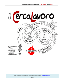 24-16 cercalavoro cooperativa L`Arco