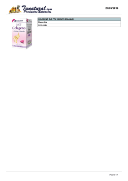 COLAGENO CLG PPU 180CAPS SOLANUM Disponible $133.09