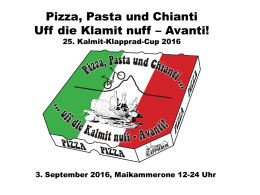 Plakat Kalmit-Klapprad