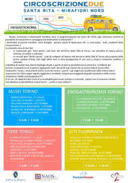Per informazioni clicca qui