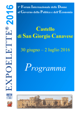 Programma - La Repubblica.it