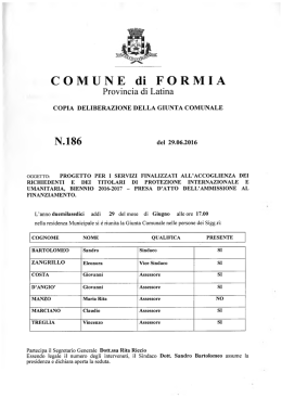 N.186 - Comune di Formia