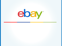 eBay 비즈니스 모델의 특징