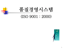 품질경영시스템(ISO9001)[1]