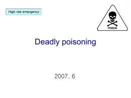 poisoning